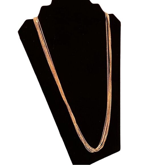 Ann Taylor Factory Multi-Layer, Multi Strand Necklace - Picture 2 of 6